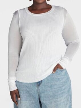 Layered sheer top kbb by kahlana